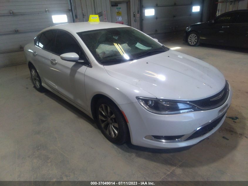 2015 CHRYSLER 200 C - 1C3CCCCB7FN687027