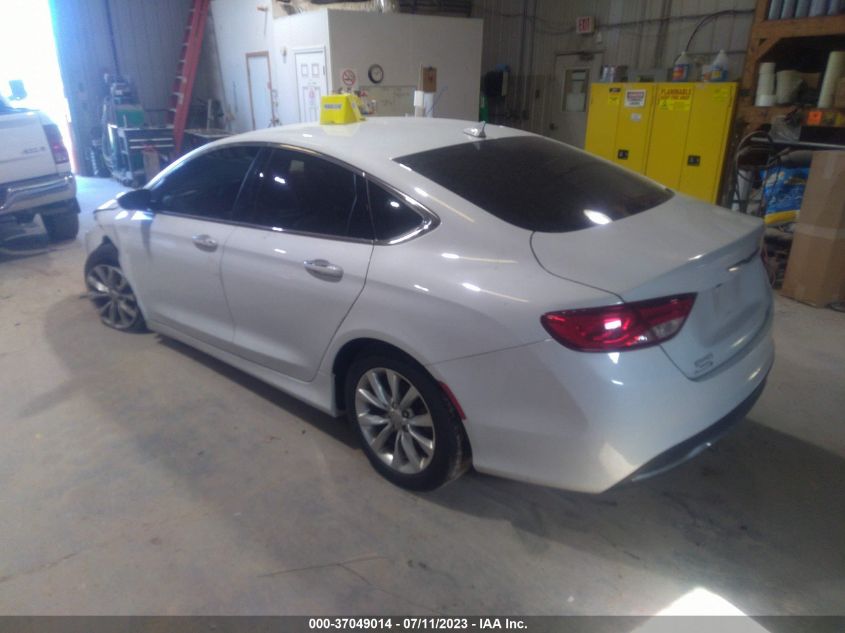 2015 CHRYSLER 200 C - 1C3CCCCB7FN687027