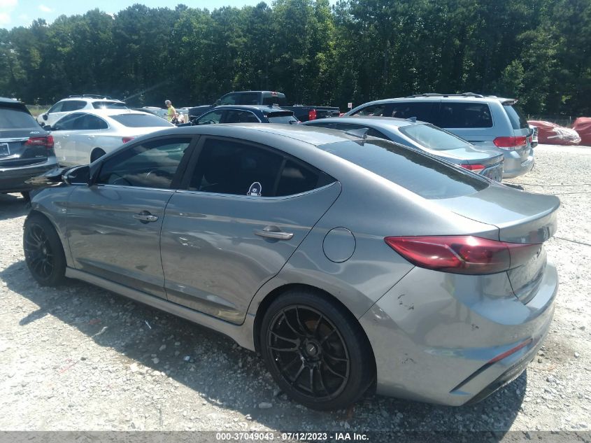 2017 HYUNDAI ELANTRA SPORT - KMHD04LB4HU364072