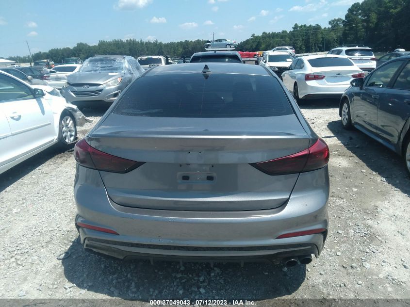 2017 HYUNDAI ELANTRA SPORT - KMHD04LB4HU364072