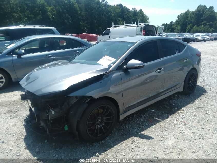 2017 HYUNDAI ELANTRA SPORT - KMHD04LB4HU364072