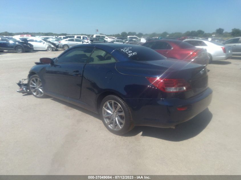 2013 LEXUS IS 350C JTHFE2C23D2509898