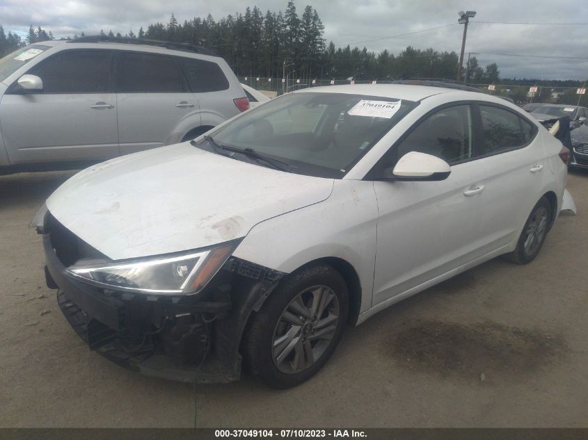 2019 HYUNDAI ELANTRA SEL/VALUE/LIMITED - 5NPD84LF7KH446640