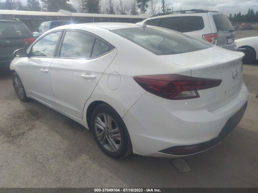 2019 HYUNDAI ELANTRA SEL/VALUE/LIMITED - 5NPD84LF7KH446640