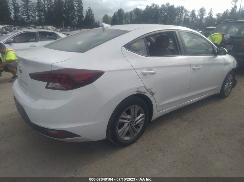 2019 HYUNDAI ELANTRA SEL/VALUE/LIMITED - 5NPD84LF7KH446640