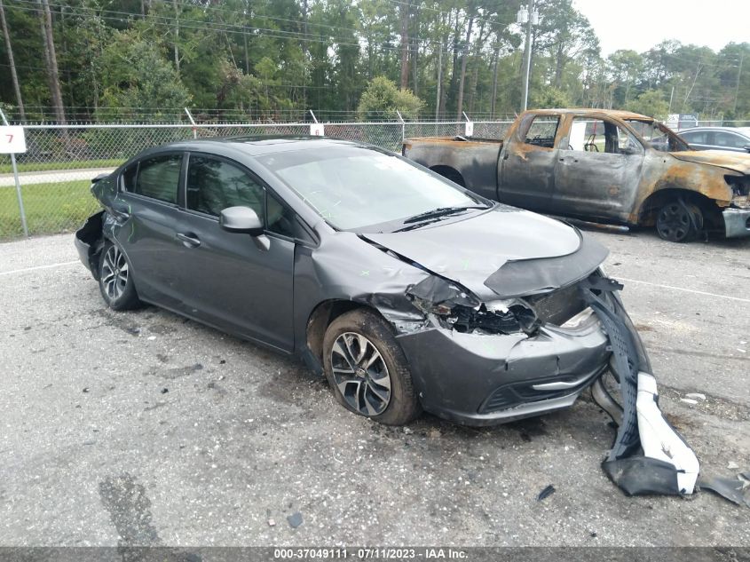 2013 HONDA CIVIC SDN EX - 19XFB2F81DE049377