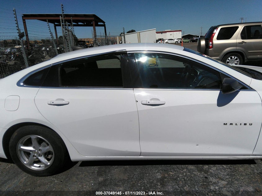 VIN 1G1ZB5ST7JF208096 2018 CHEVROLET MALIBU LS