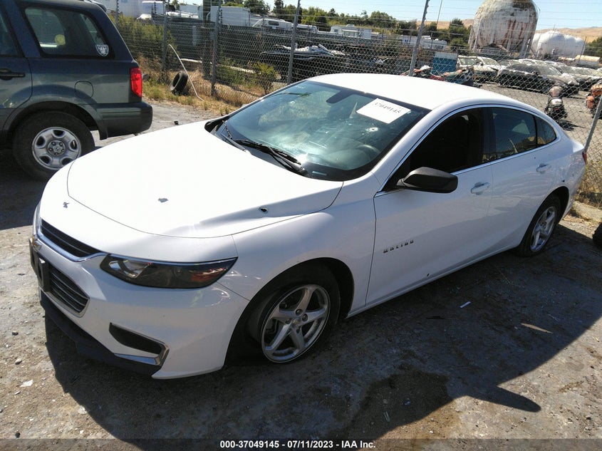 VIN 1G1ZB5ST7JF208096 2018 CHEVROLET MALIBU LS