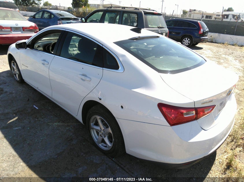 VIN 1G1ZB5ST7JF208096 2018 CHEVROLET MALIBU LS