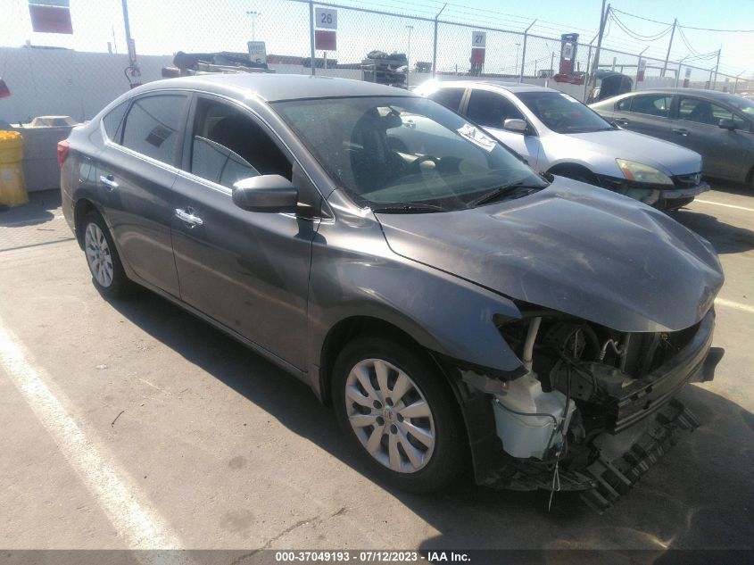 2016 NISSAN SENTRA SV - 3N1AB7AP9GL656698