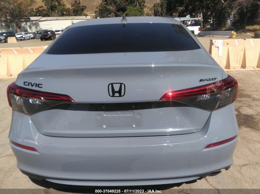 2022 HONDA CIVIC SEDAN SPORT - 2HGFE2F5XNH573129