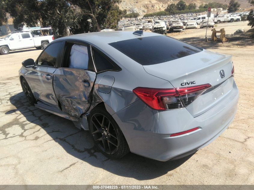 2022 HONDA CIVIC SEDAN SPORT - 2HGFE2F5XNH573129