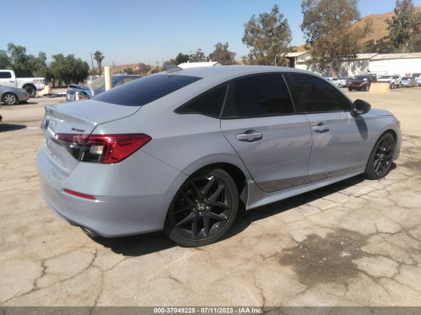 2022 HONDA CIVIC SEDAN SPORT - 2HGFE2F5XNH573129