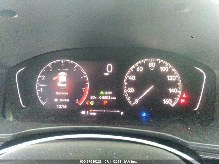 2022 HONDA CIVIC SEDAN SPORT - 2HGFE2F5XNH573129