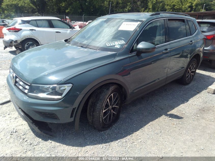 2019 VOLKSWAGEN TIGUAN SE/SEL/SEL R-LINE JET-BLA - 3VV2B7AX2KM179621