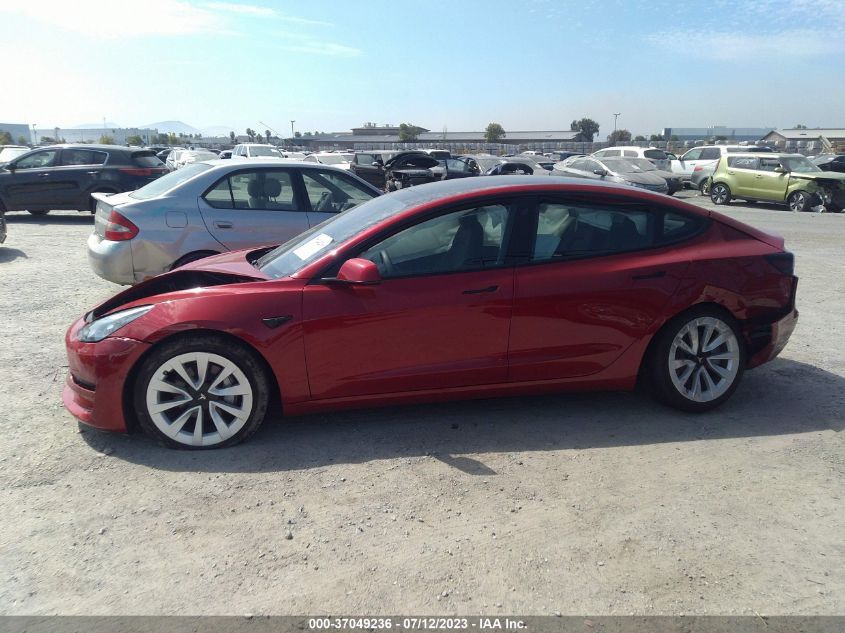2021 TESLA MODEL 3 - 5YJ3E1EA3MF879135