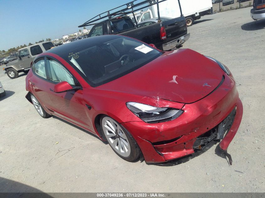 2021 TESLA MODEL 3 - 5YJ3E1EA3MF879135