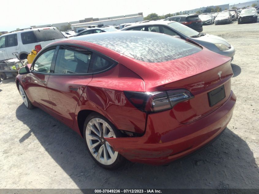 2021 TESLA MODEL 3 - 5YJ3E1EA3MF879135