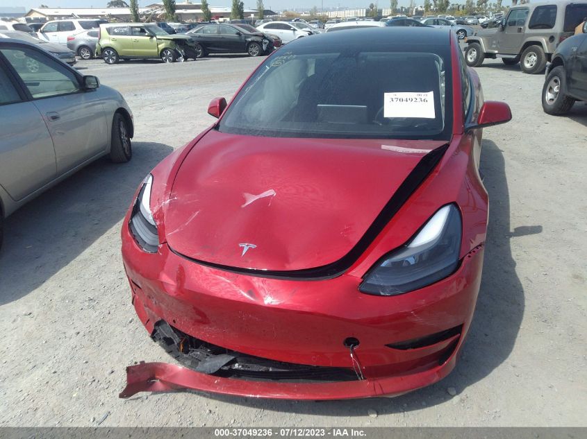 2021 TESLA MODEL 3 - 5YJ3E1EA3MF879135