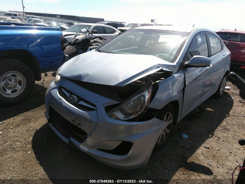 2014 HYUNDAI ACCENT GLS - KMHCT4AEXEU650472