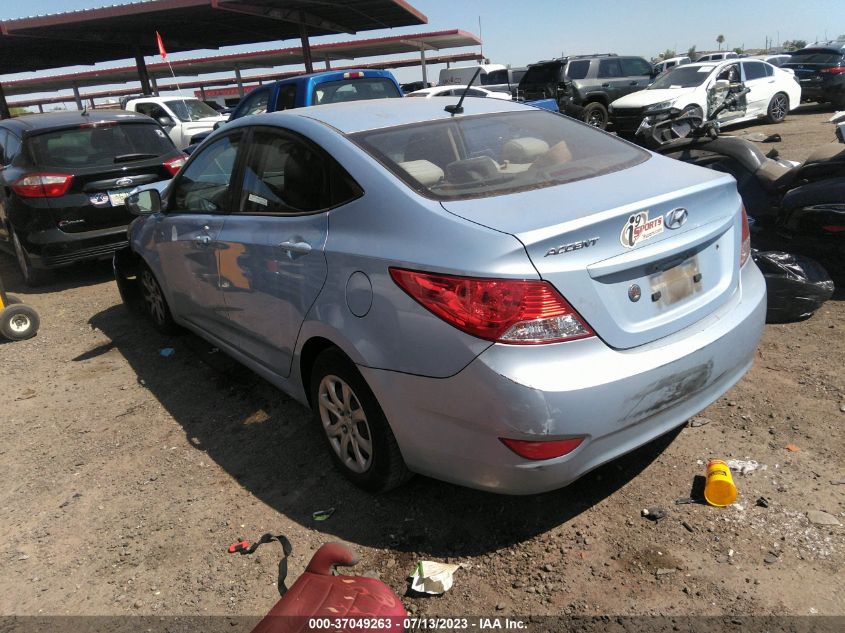 2014 HYUNDAI ACCENT GLS - KMHCT4AEXEU650472