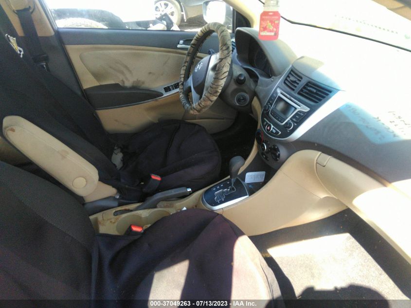 2014 HYUNDAI ACCENT GLS - KMHCT4AEXEU650472