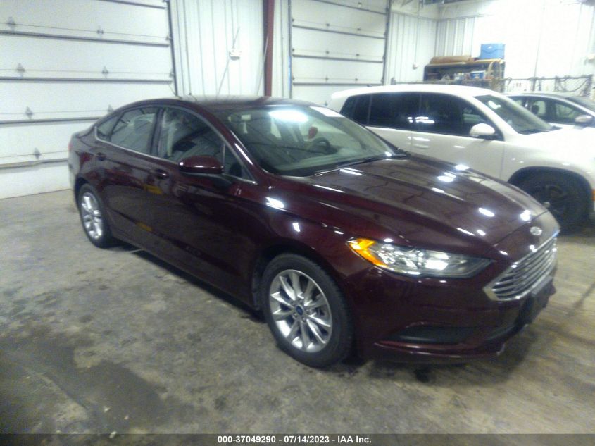 2017 FORD FUSION SE - 3FA6P0HD7HR304683