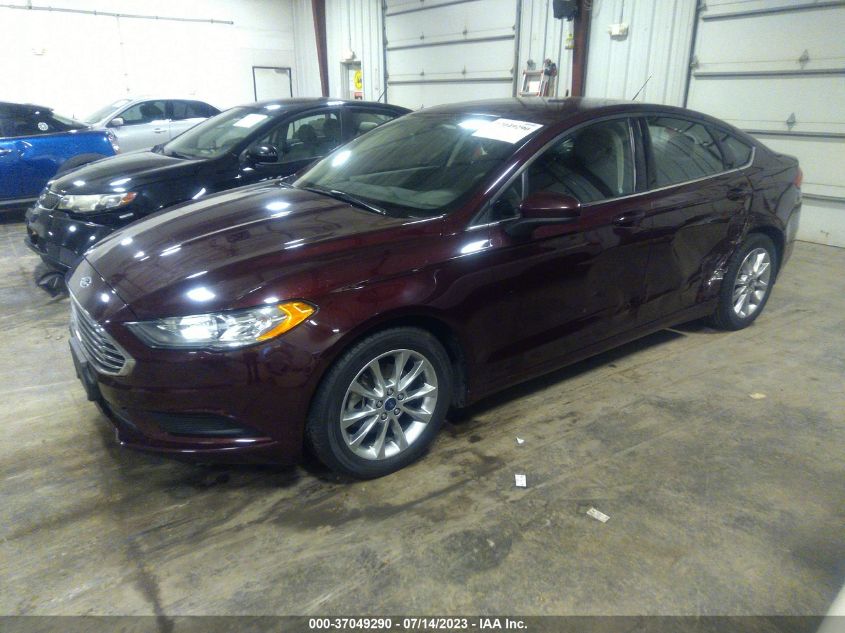2017 FORD FUSION SE - 3FA6P0HD7HR304683
