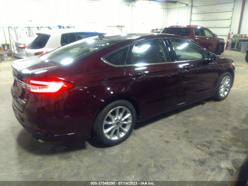 2017 FORD FUSION SE - 3FA6P0HD7HR304683