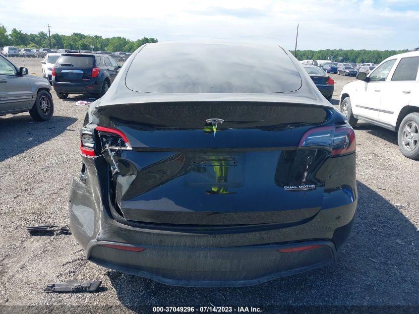 2022 TESLA MODEL Y PERFORMANCE - 7SAYGDEF5NF381181
