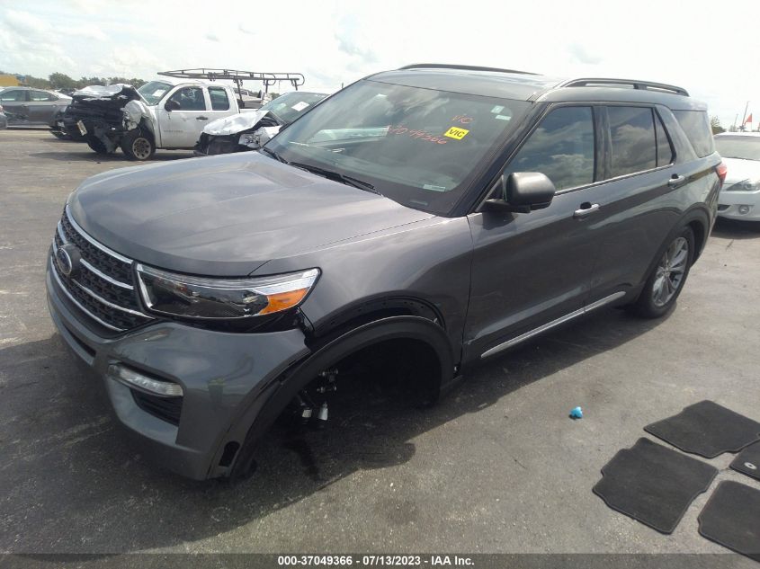 2022 FORD EXPLORER XLT - 1FMSK7DH8NGB72170