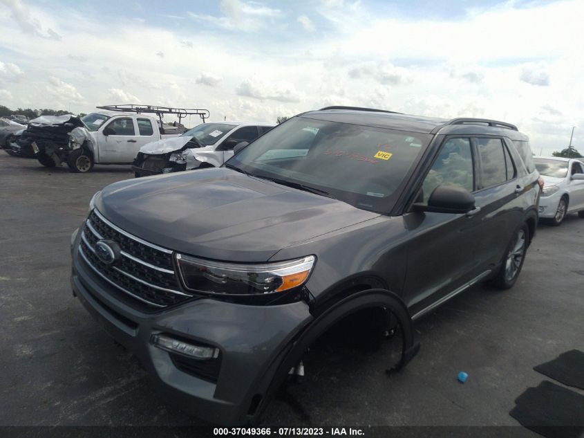 2022 FORD EXPLORER XLT - 1FMSK7DH8NGB72170