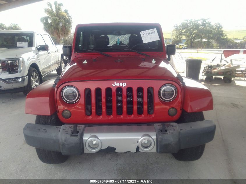 2013 JEEP WRANGLER UNLIMITED SAHARA - 1C4HJWEG5DL674464