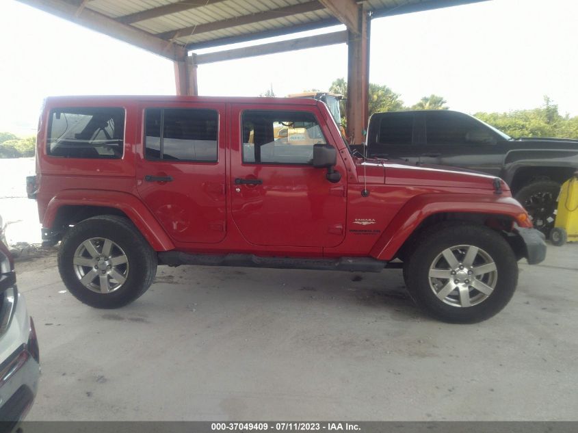 2013 JEEP WRANGLER UNLIMITED SAHARA - 1C4HJWEG5DL674464