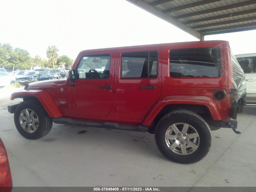 2013 JEEP WRANGLER UNLIMITED SAHARA - 1C4HJWEG5DL674464