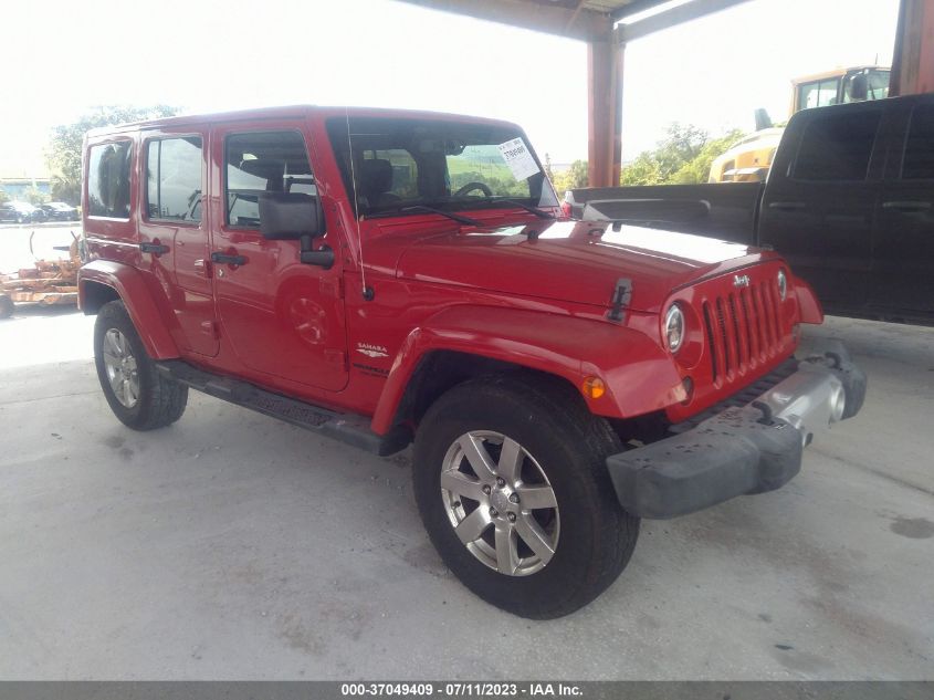 2013 JEEP WRANGLER UNLIMITED SAHARA - 1C4HJWEG5DL674464