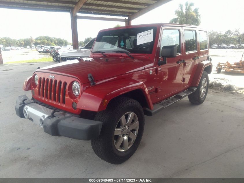 2013 JEEP WRANGLER UNLIMITED SAHARA - 1C4HJWEG5DL674464