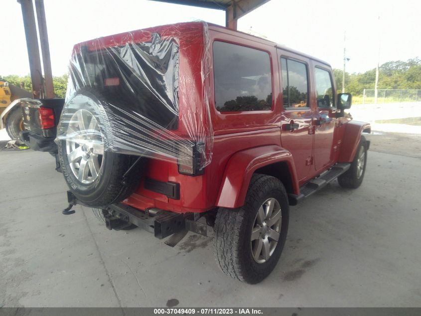 2013 JEEP WRANGLER UNLIMITED SAHARA - 1C4HJWEG5DL674464