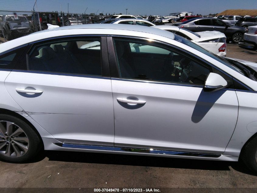 2015 HYUNDAI SONATA 2.4L SPORT - 5NPE34AF3FH064391