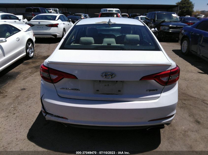 2015 HYUNDAI SONATA 2.4L SPORT - 5NPE34AF3FH064391