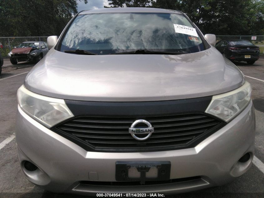 2013 NISSAN QUEST S - JN8AE2KP8D9067821