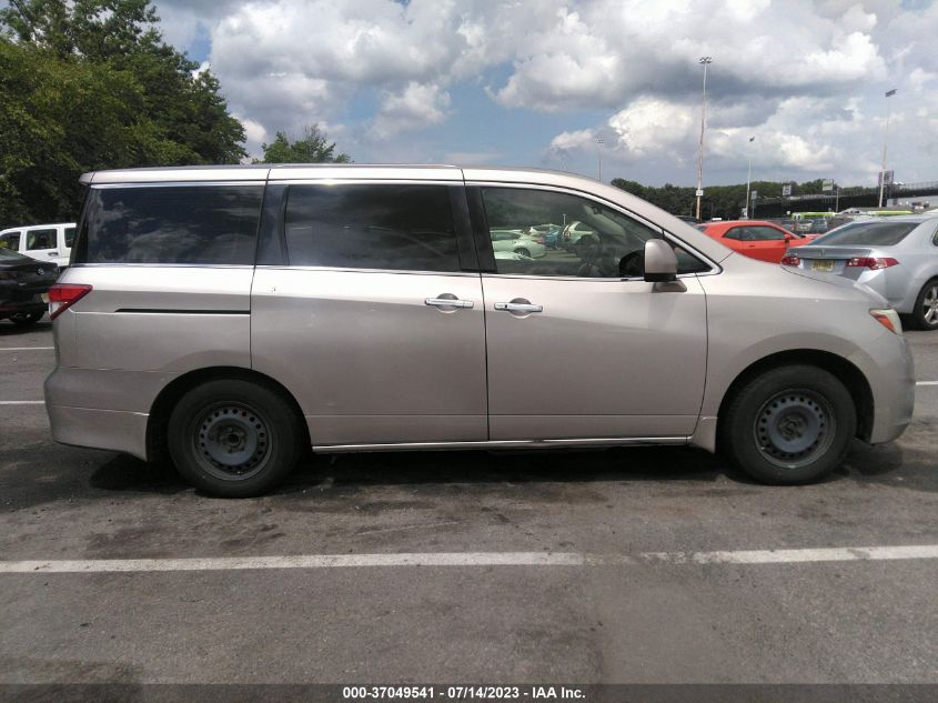 2013 NISSAN QUEST S - JN8AE2KP8D9067821