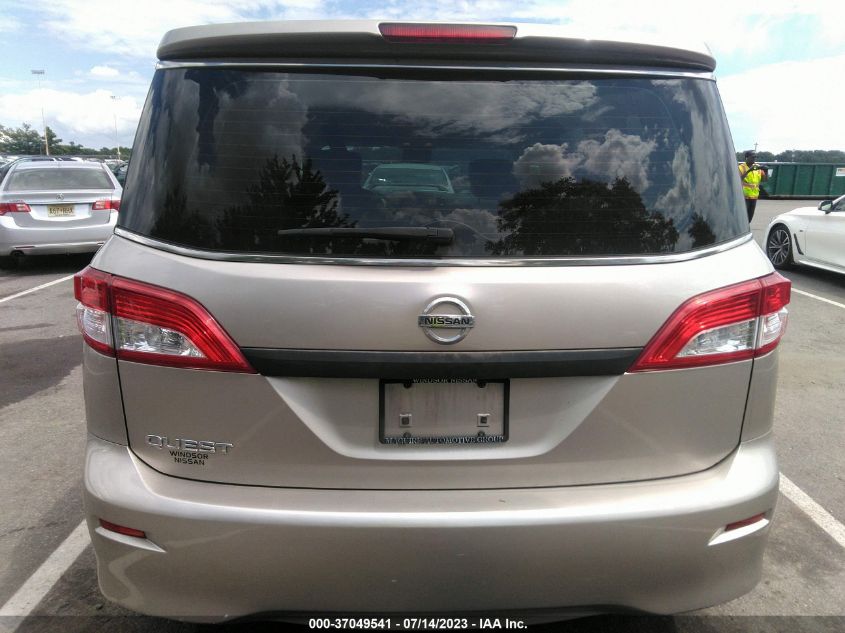 2013 NISSAN QUEST S - JN8AE2KP8D9067821