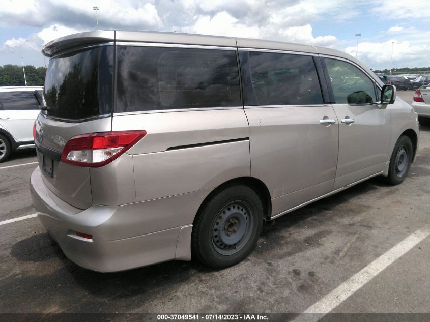 2013 NISSAN QUEST S - JN8AE2KP8D9067821