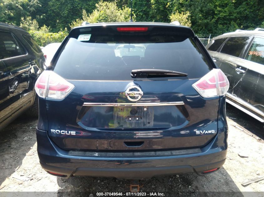 2016 NISSAN ROGUE SV/SL/S - 5N1AT2MV9GC776225
