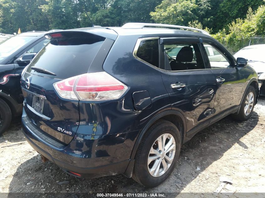 2016 NISSAN ROGUE SV/SL/S - 5N1AT2MV9GC776225