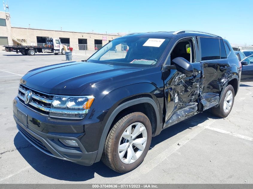 2018 VOLKSWAGEN ATLAS 3.6L V6 SE - 1V2CR2CAXJC566572