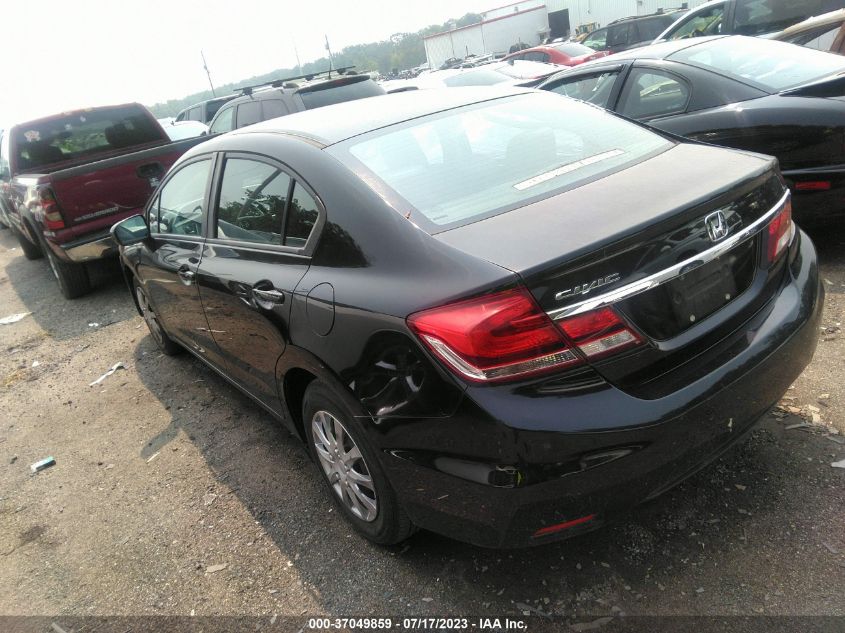2014 HONDA CIVIC SEDAN LX - 2HGFB2F50EH503647