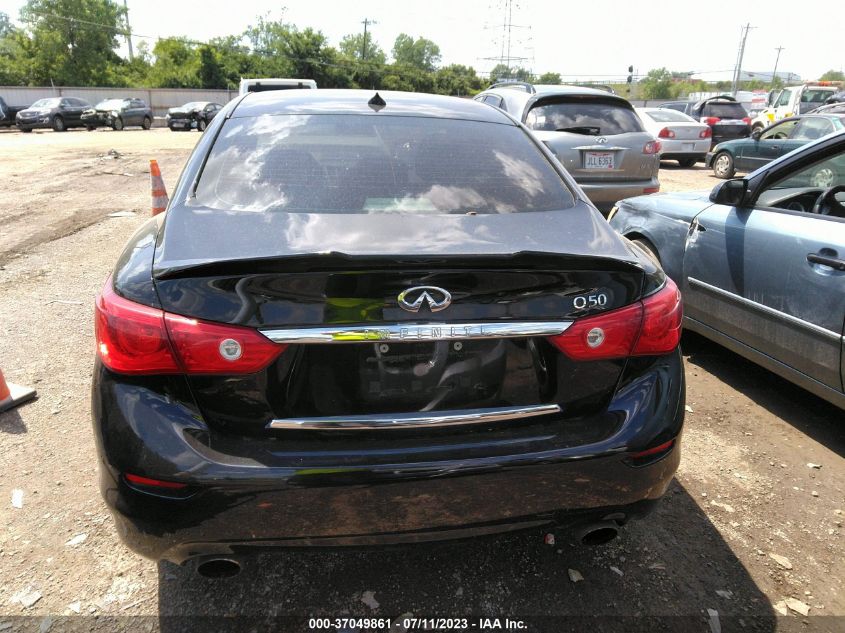 2015 INFINITI Q50 PREMIUM/SPORT - JN1BV7AP9FM334997