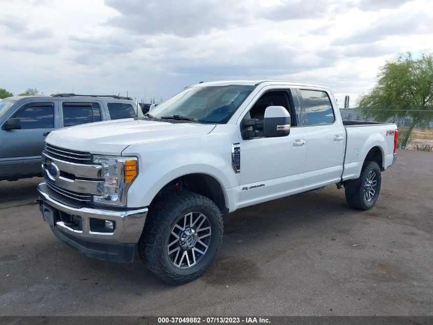 2017 FORD SUPER DUTY F-250 SRW LARIAT/PLATINUM - 1FT7W2BT9HED86111